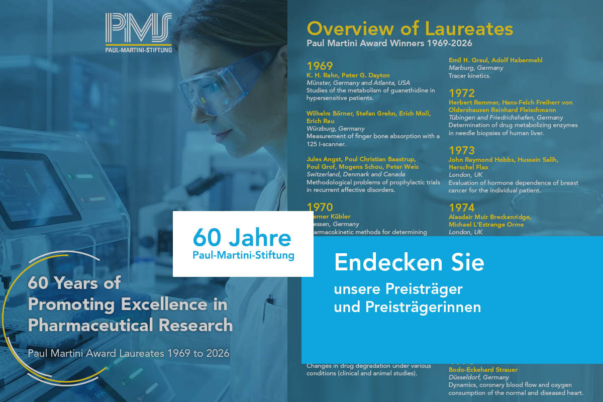 Paul-Martini-Stiftung Laureates